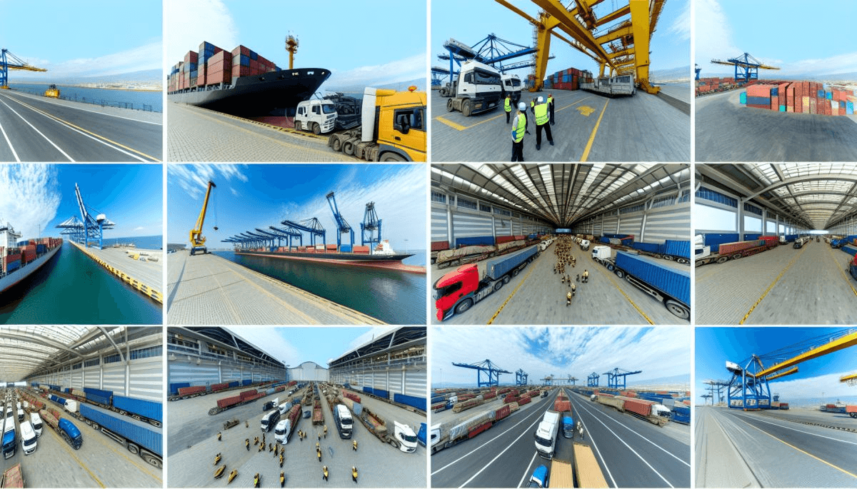 Factory to Port: Ro-Ro Cargo Journey in Georgia